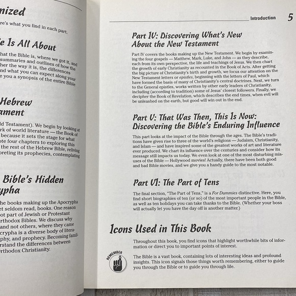 The Bible for Dummies book FREE WITH PURCHASE - Picture 6 of 16
